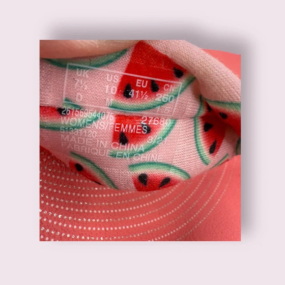 CLARKS ARLA GLISON CLOUDSTEPPERS Flip Flops Women’s 10 Pink Watermelon - Picture 8 of 10